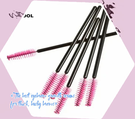Eyebrow wand brush