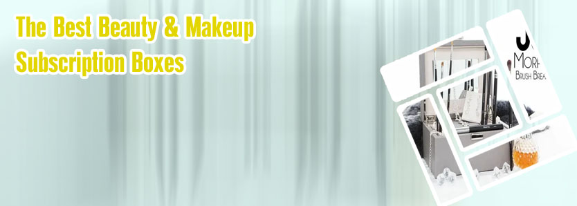 Makeup brushes monthly subscription boxes